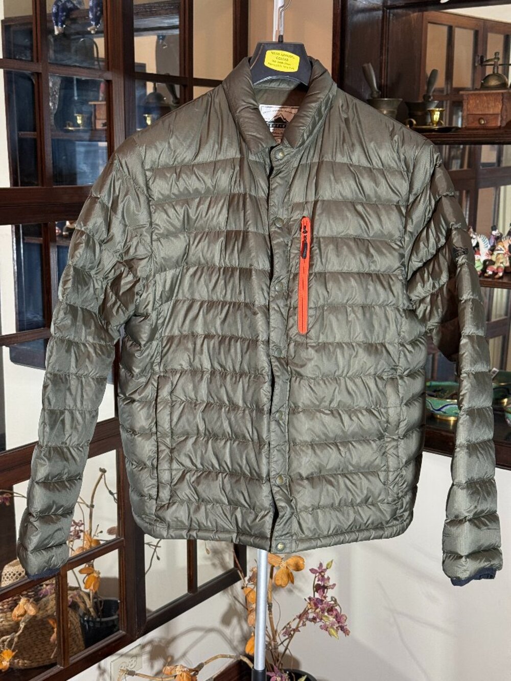 Penfield Men's Jacket Nylon Exterior Filler 80/20 Down/Feather Quilted Size XL G